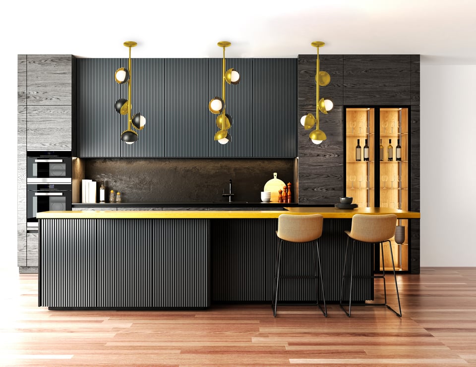 Pendant Lights Over Island Kitchen Design